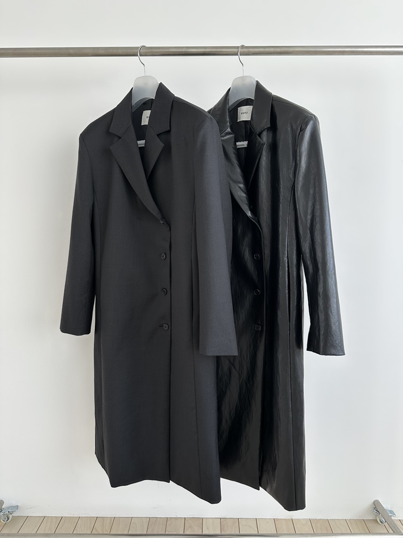 MAINT東大門直郵女裝新款時尚熱賣人氣休閑26春夏長款風衣MAINT長款風衣