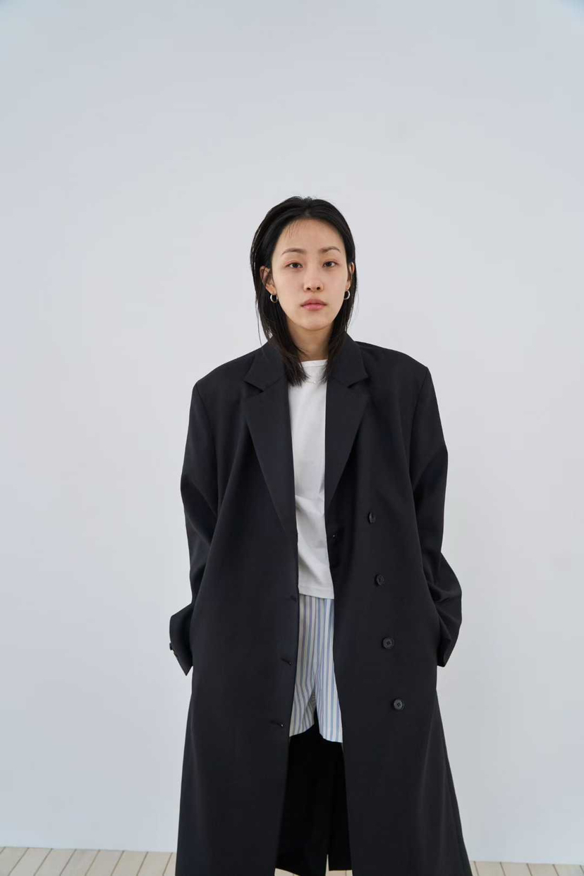 MAINT東大門直郵女裝新款時尚熱賣人氣休閑26春夏長款風衣MAINT長款風衣