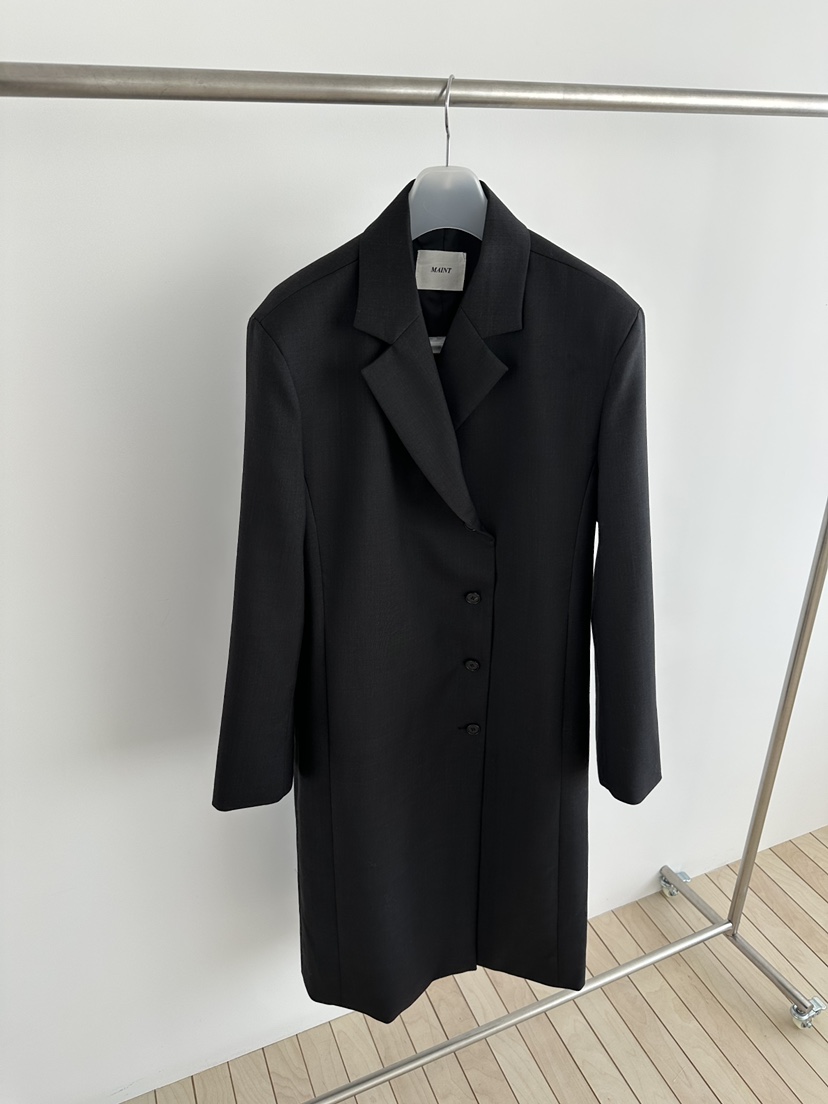 MAINT東大門直郵女裝新款時尚熱賣人氣休閑26春夏長款風衣MAINT長款風衣圖色1