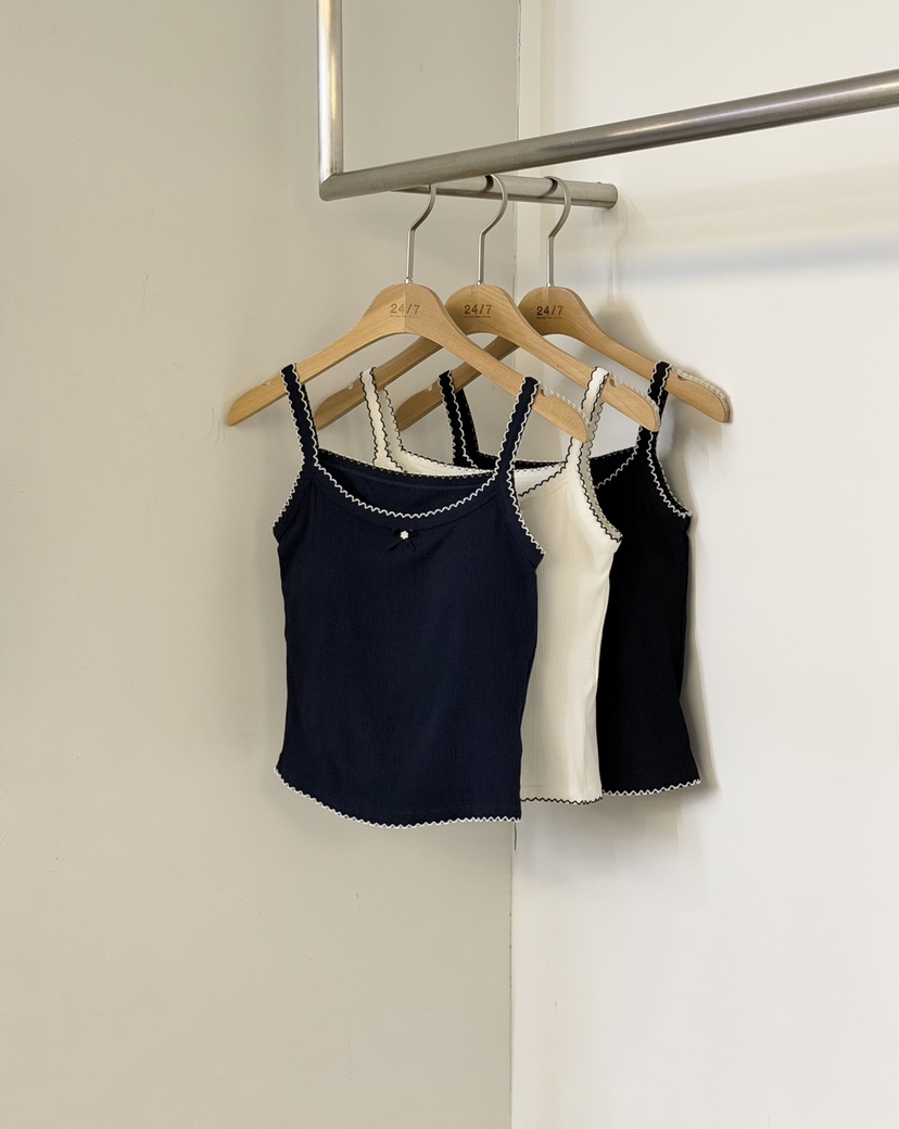 TWENTY FOUR SEVEN24-7韓國代購女裝新款真品吊帶背心TEWNTY FOUR SEVEN24-7吊帶/背心