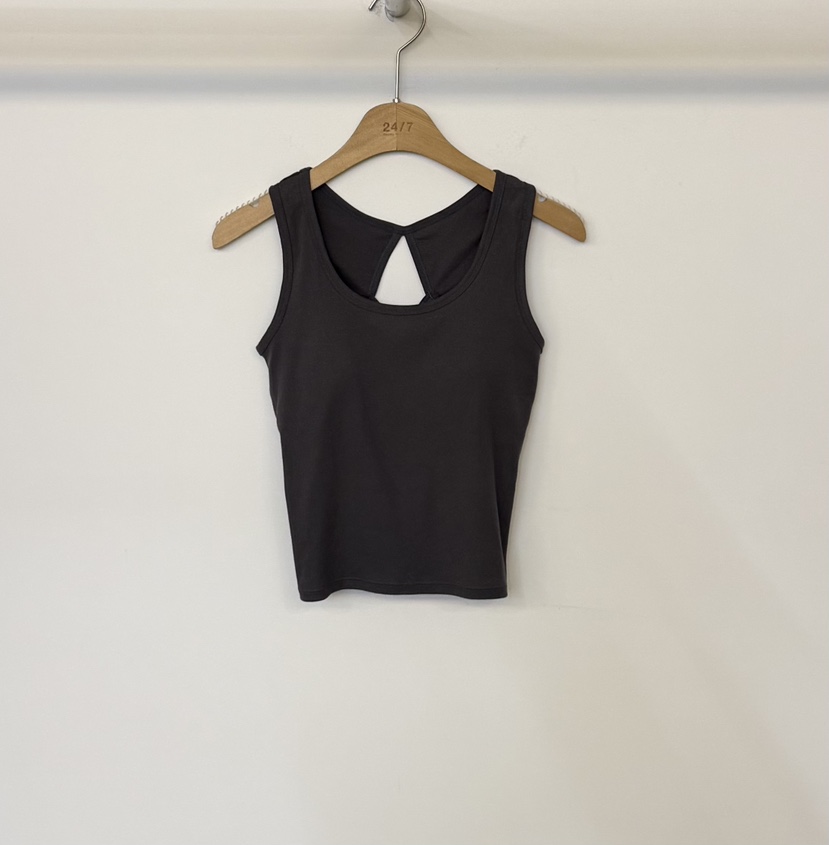 TWENTY FOUR SEVEN24-7東大門實拍女裝新品休閑吊帶背心TEWNTY FOUR SEVEN24-7吊帶/背心圖色5墨色