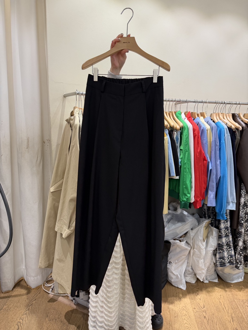 AUVERFIT東大門代購女裝新款人氣時尚熱賣休閑推薦休閑褲AUVERFIT休閑褲圖色2黑色