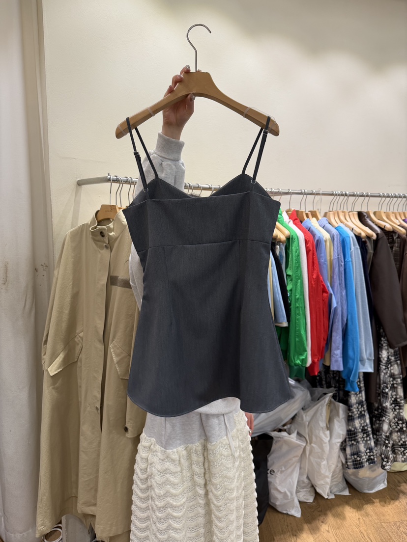 AUVERFIT韓國代購女士新品推薦時尚人氣職業26春夏吊帶背心AUVERFIT吊帶/背心