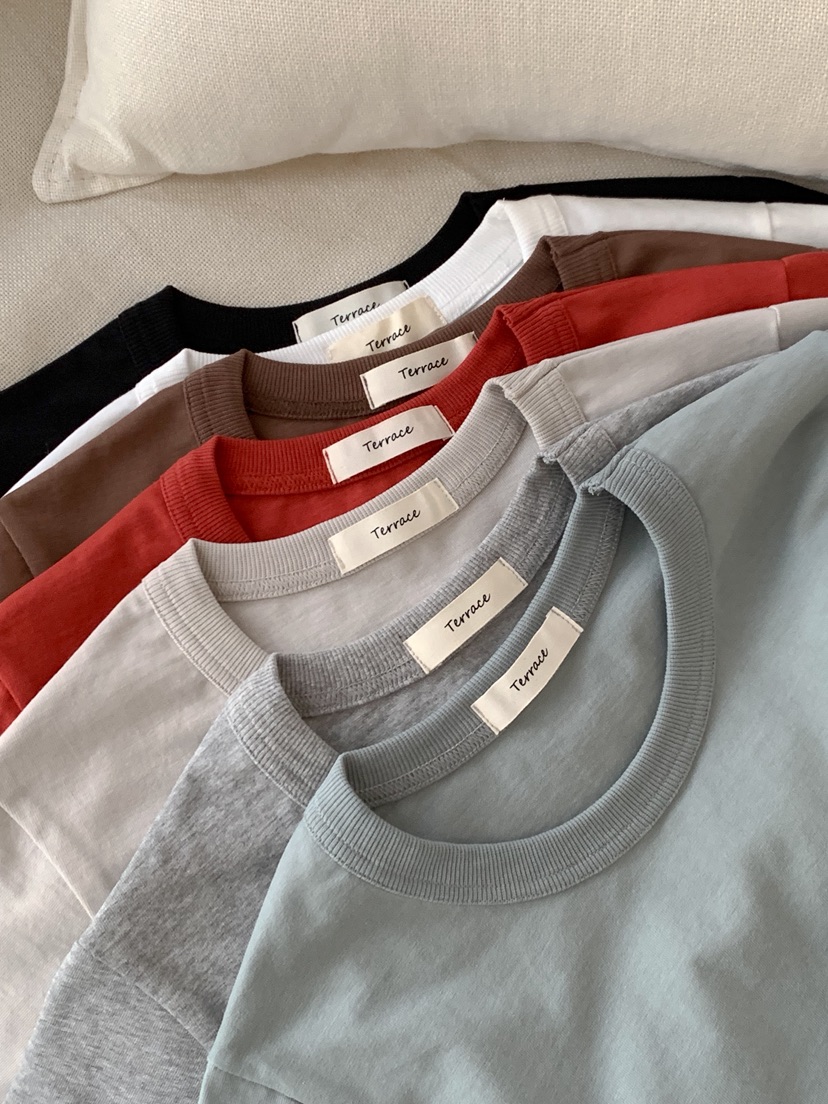 TERRACE東大門直郵女士新款26春夏真品熱賣休閑時尚職業T恤TERRACET恤