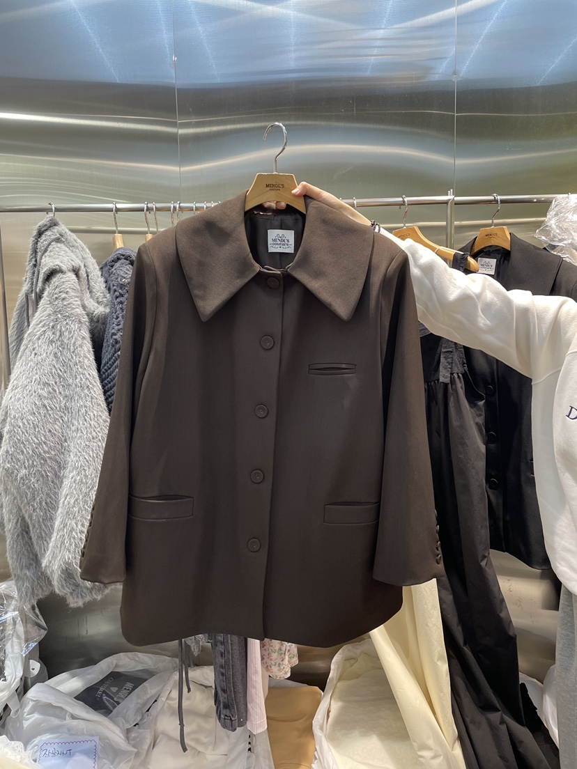MENDL S東大門代購女士新品熱賣時尚真品休閑推薦夾克圓領MENDL S夾克圖色1