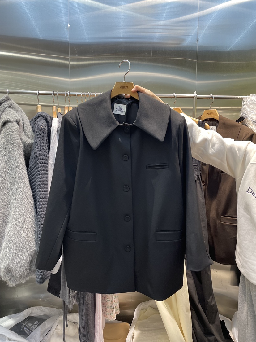 MENDL S東大門代購女士新品熱賣時尚真品休閑推薦夾克圓領MENDL S夾克圖色2