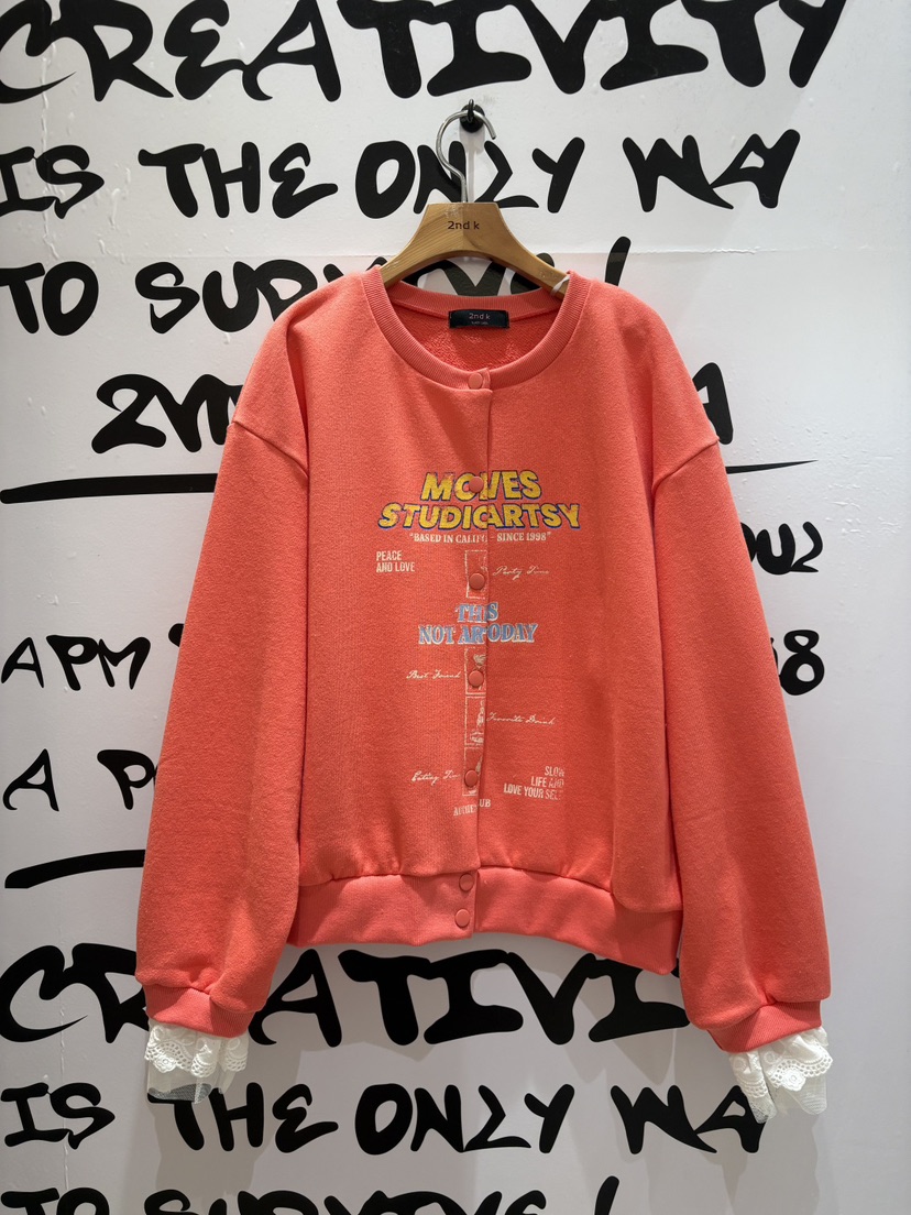 2ND K韓國代購女裝新款26春夏休閑推薦職業真品夾克羊毛衫2ND K夾克圖色3