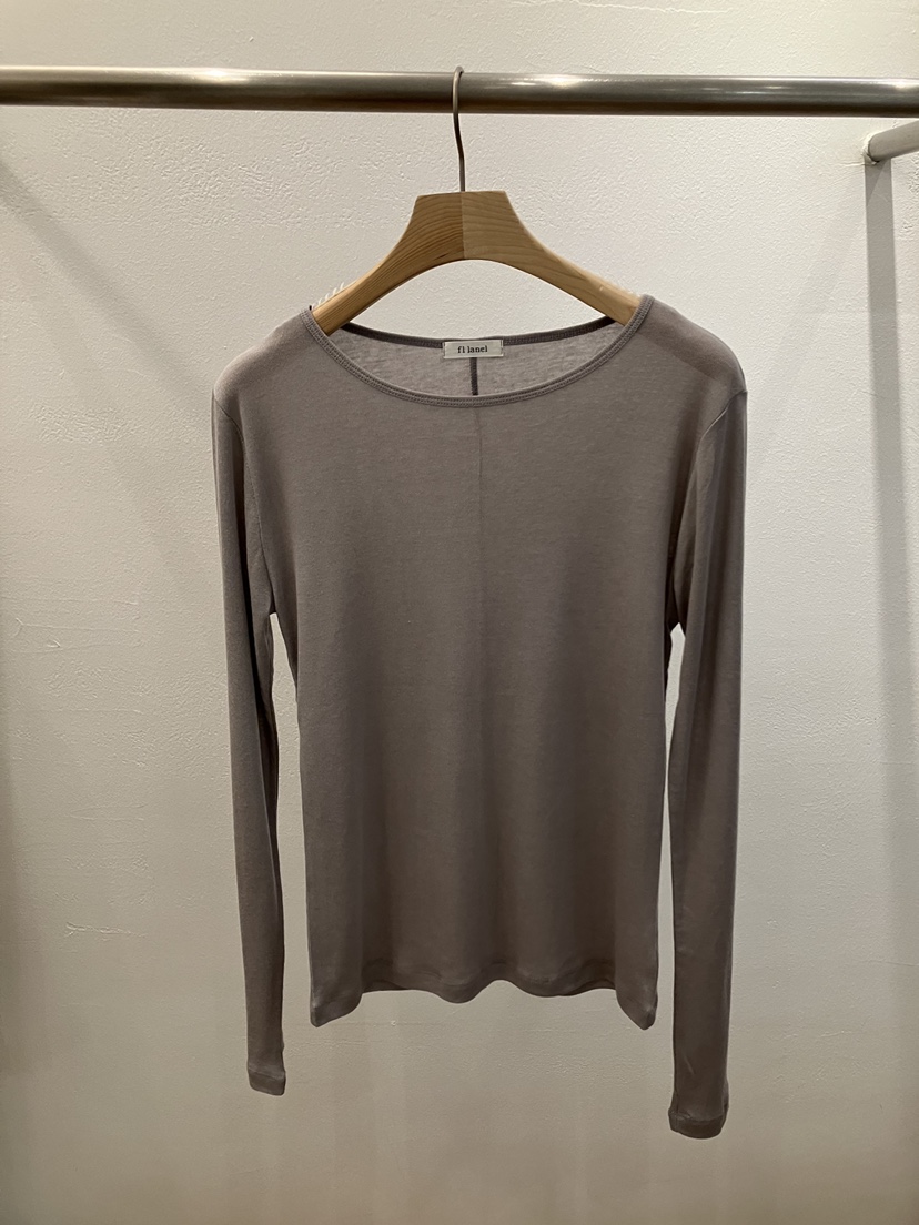 FL LANEL韓國直郵女裝新款26春夏人氣職業推薦休閑長袖T恤FL LANEL長袖T恤圖色3米色