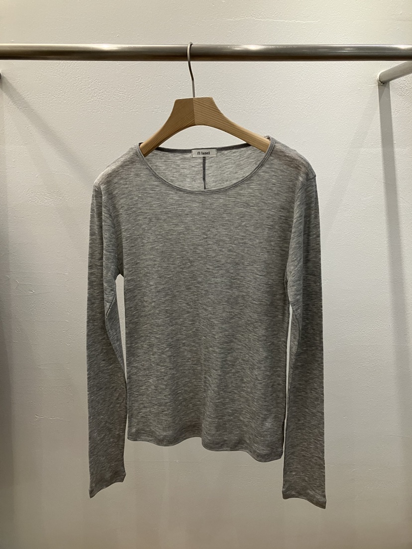 FL LANEL韓國直郵女裝新款26春夏人氣職業推薦休閑長袖T恤FL LANEL長袖T恤圖色5灰色