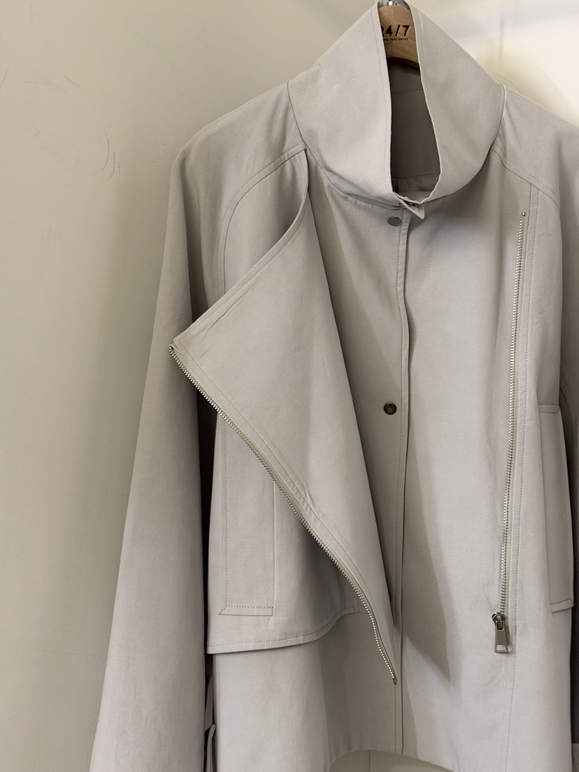 TWENTY FOUR SEVEN24-7東大門直郵女士新品休閑夾克含腰帶TEWNTY FOUR SEVEN24-7夾克