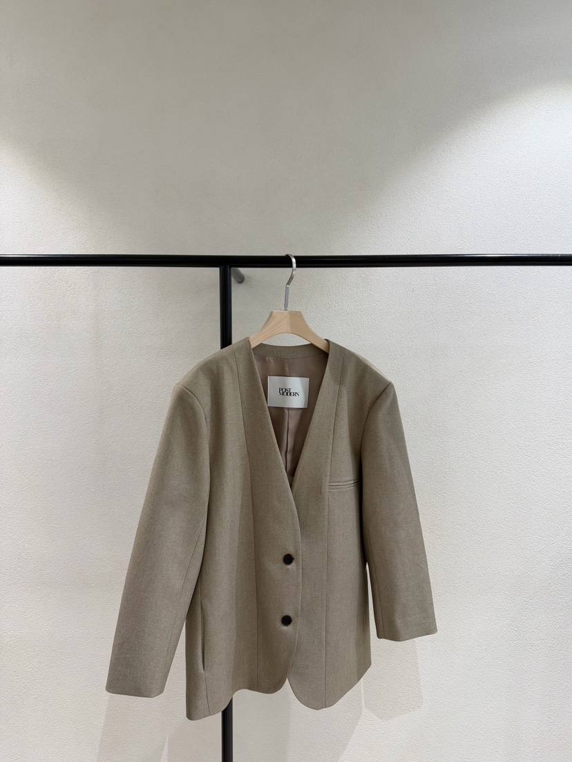 POSTMODERN東大門實拍女裝新品職業時尚人氣休閑真品夾克POSTMODERN夾克圖色1