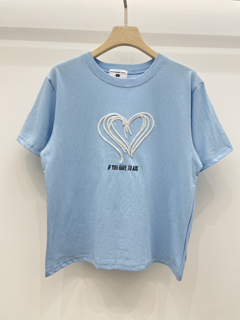 NYLON東大門實拍女士新品推薦時尚熱賣職業真品26春夏T恤NYLONT恤圖色2