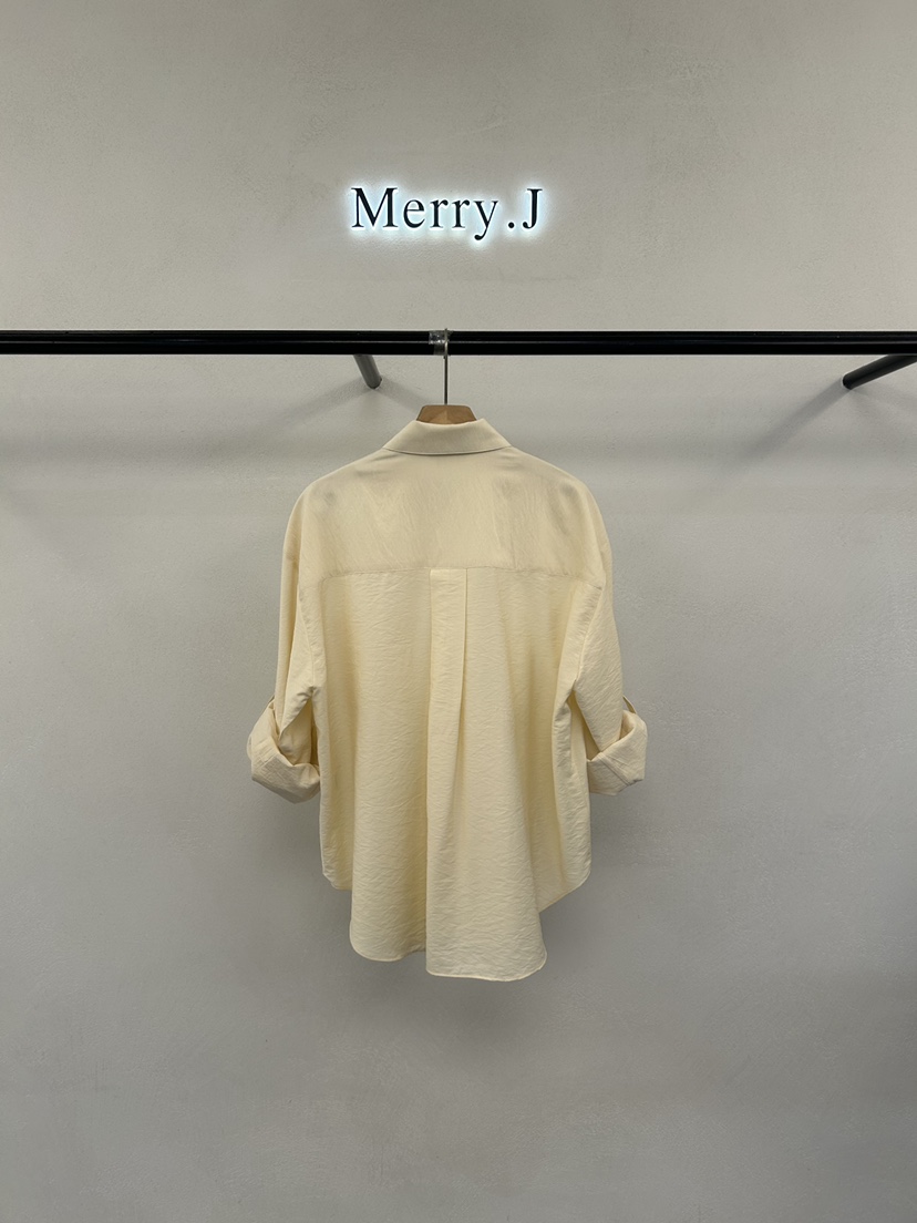 MERRY-J韓國代購女裝新品休閑職業推薦真品時尚襯衫蕾絲衫MERRY-J襯衫/蕾絲衫
