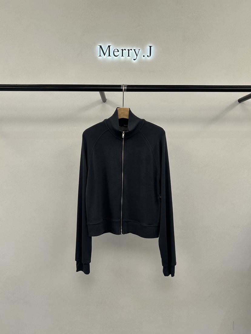 MERRY-J東大門直郵女士新款時尚人氣真品職業26春夏夾克拉鏈MERRY-J夾克圖色3