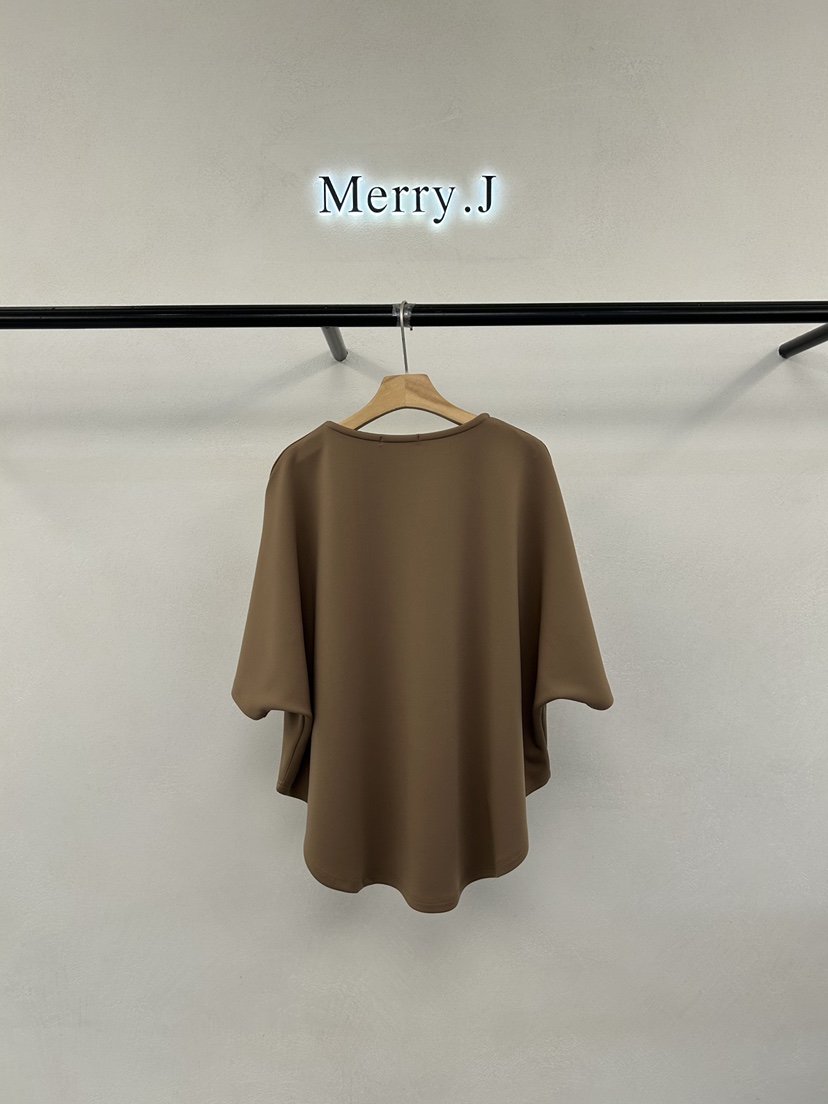 MERRY-J東大門實拍女士新款推薦26春夏休閑人氣時尚職業T恤MERRY-JT恤