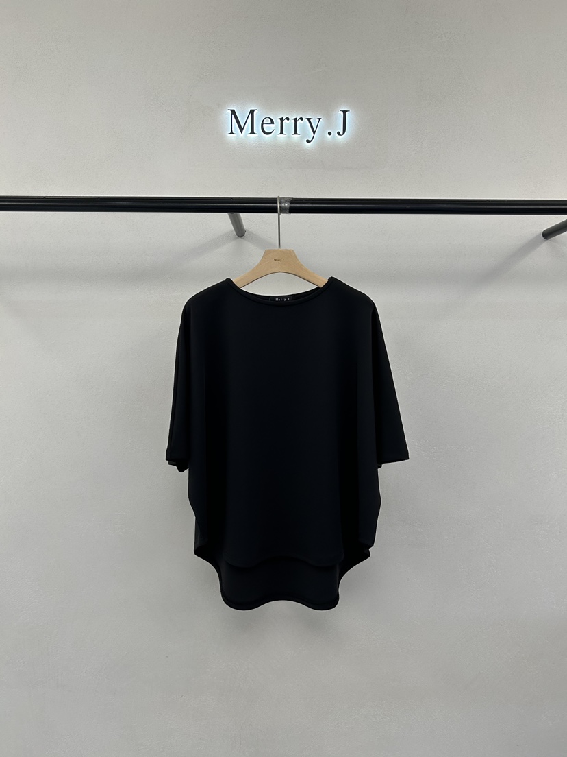 MERRY-J東大門實拍女士新款推薦26春夏休閑人氣時尚職業T恤MERRY-JT恤圖色2