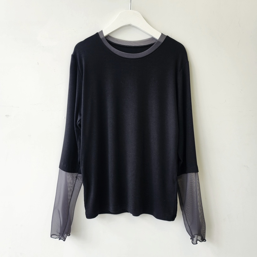 LA BLOOM韓國代購女裝新款職業時尚推薦人氣26春夏長袖T恤La Bloom長袖T恤圖色4