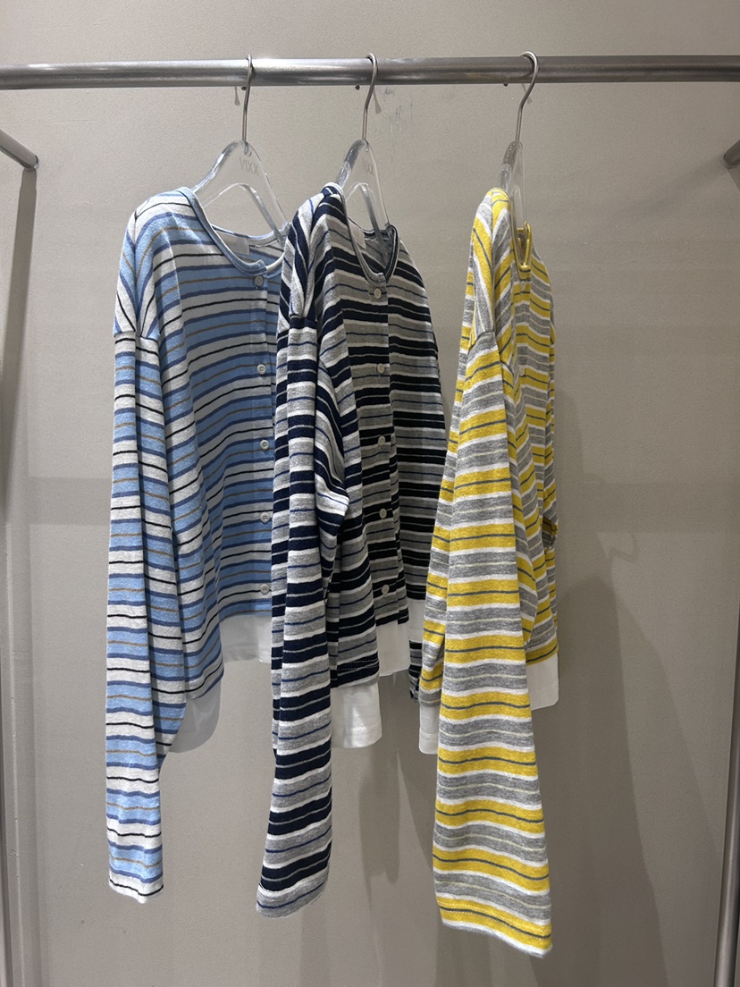 LATTE-P韓國代購女裝新品職業26春夏休閑真品針織衫假兩件LATTE-P針織衫