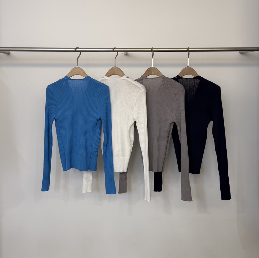 TWENTY FOUR SEVEN24-7韓國直郵女裝新款休閑針織衫假兩件TEWNTY FOUR SEVEN24-7針織衫