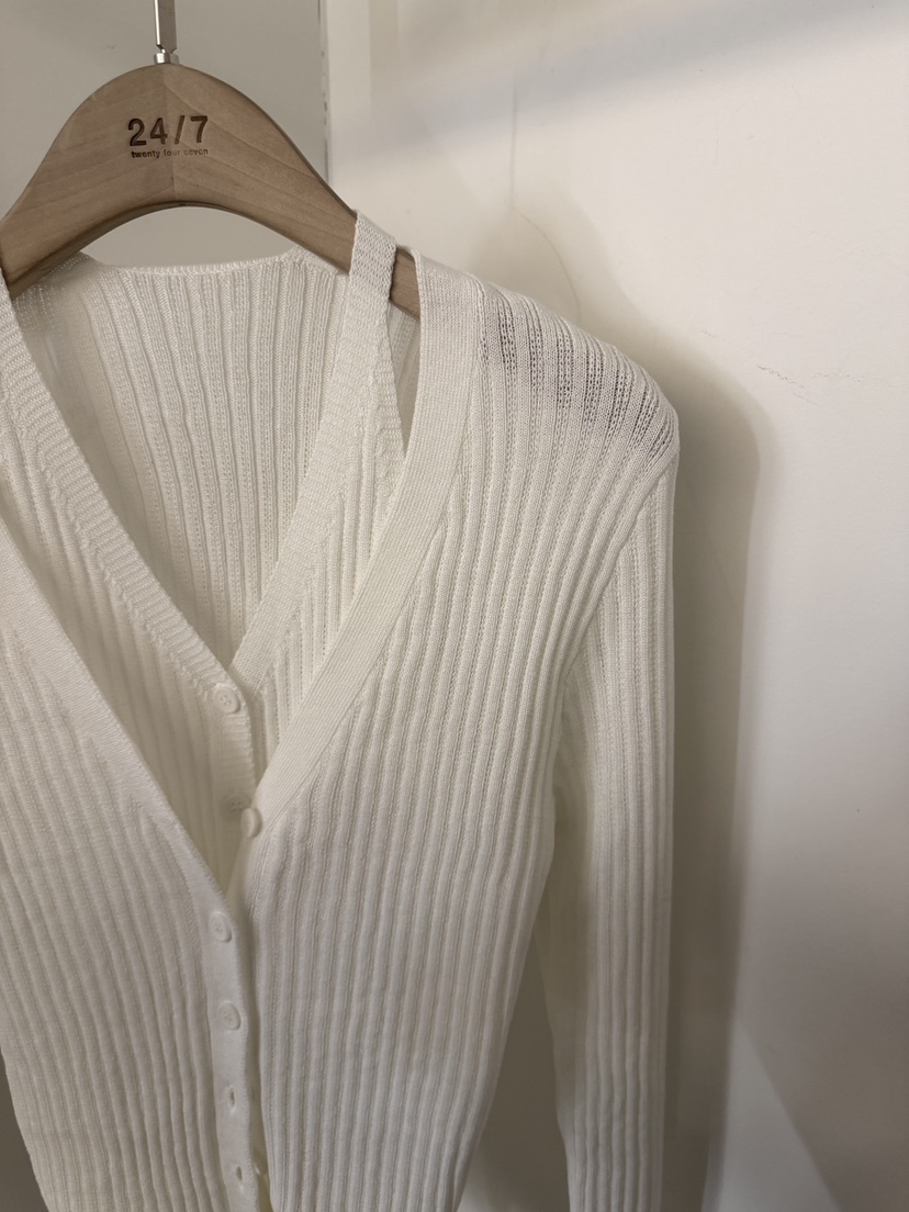 TWENTY FOUR SEVEN24-7韓國直郵女裝新款休閑針織衫假兩件TEWNTY FOUR SEVEN24-7針織衫