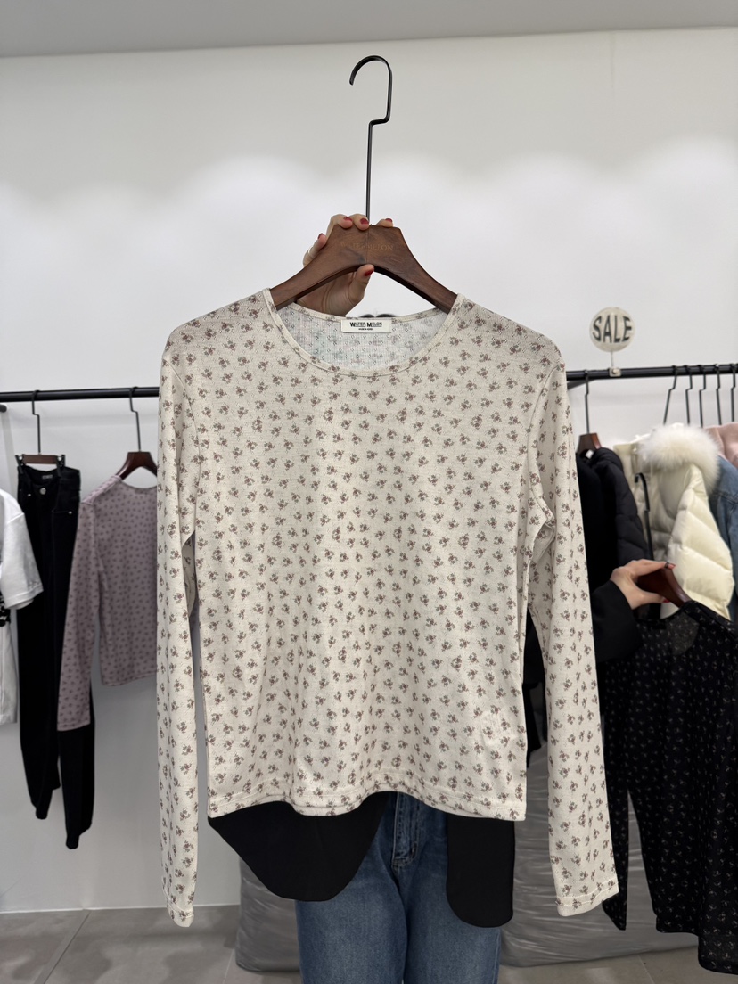 WATERMELON韓國代購女士新品推薦真品熱賣人氣26春夏長袖T恤WATER MELON長袖T恤圖色3