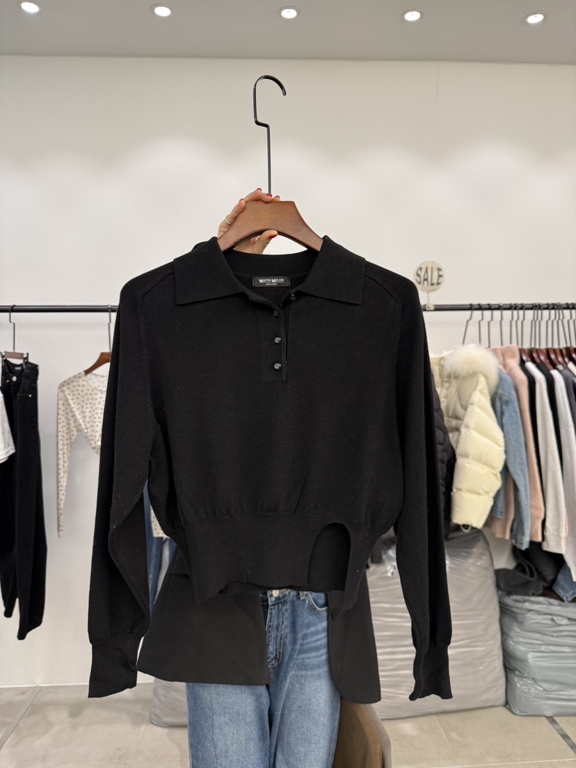 WATERMELON韓國代購女裝新品推薦26春夏人氣真品熱賣針織衫WATER MELON針織衫圖色4