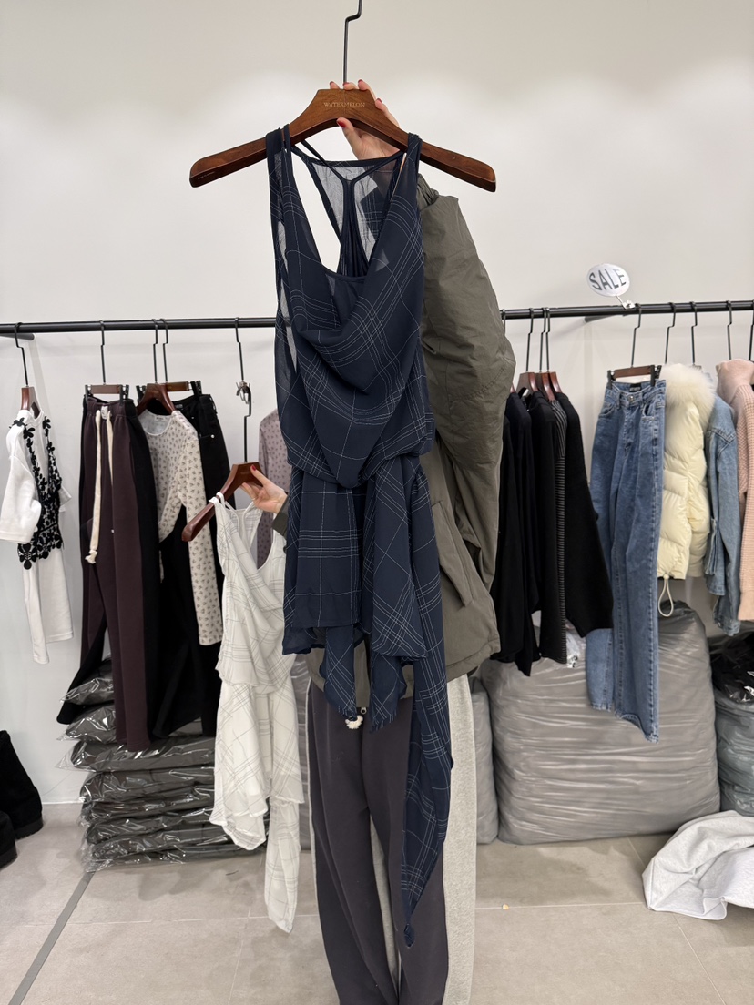 WATERMELON東大門代購女裝新品時尚推薦熱賣休閑人氣連衣裙WATER MELON連衣裙圖色2