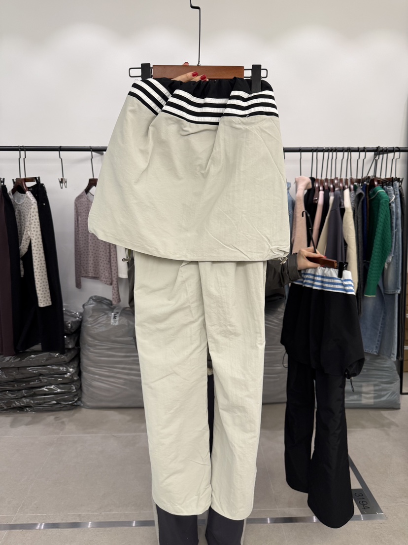 WATERMELON韓國代購女士新款人氣休閑職業26春夏時尚裙褲WATER MELON裙褲