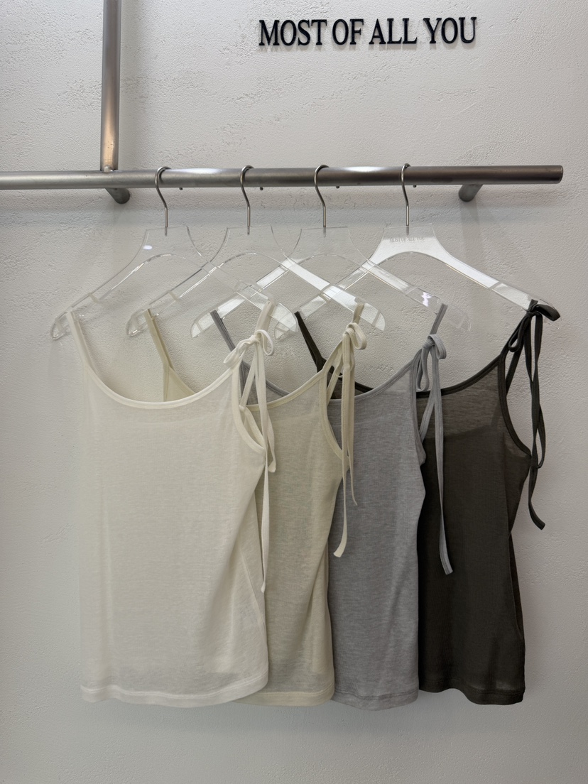 MOST OF ALL U韓國直郵女裝新款人氣熱賣休閑吊帶背心MOST OF ALL U吊帶/背心