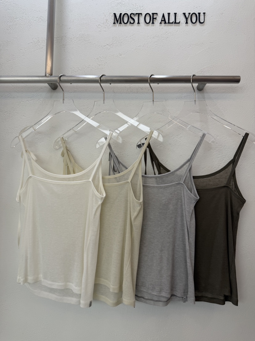 MOST OF ALL U韓國直郵女裝新款人氣熱賣休閑吊帶背心MOST OF ALL U吊帶/背心