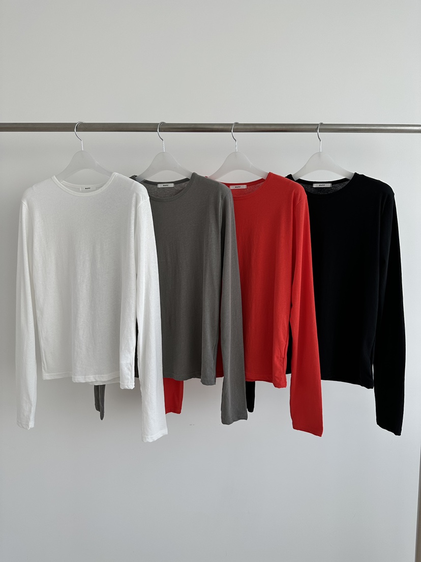 MAINT韓國代購女士新款時尚休閑26春夏人氣職業推薦長袖T恤MAINT長袖T恤