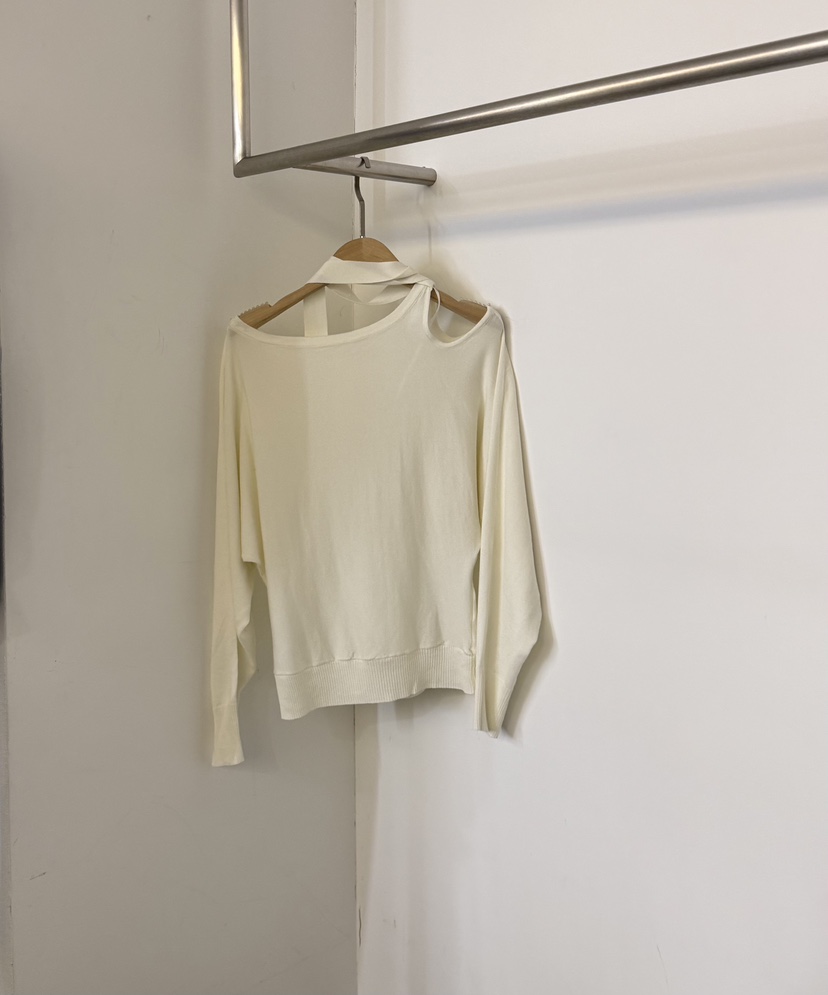 TWENTY FOUR SEVEN24-7東大門直郵女裝新品休閑針織衫含脖帶TEWNTY FOUR SEVEN24-7針織衫