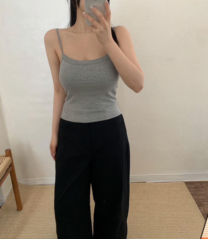 TWENTY FOUR SEVEN24-7韓國直郵女士新款時尚吊帶背心TEWNTY FOUR SEVEN24-7吊帶/背心