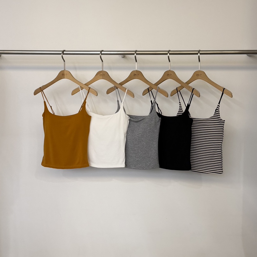 TWENTY FOUR SEVEN24-7東大門直郵女士新品推薦吊帶背心TEWNTY FOUR SEVEN24-7吊帶/背心