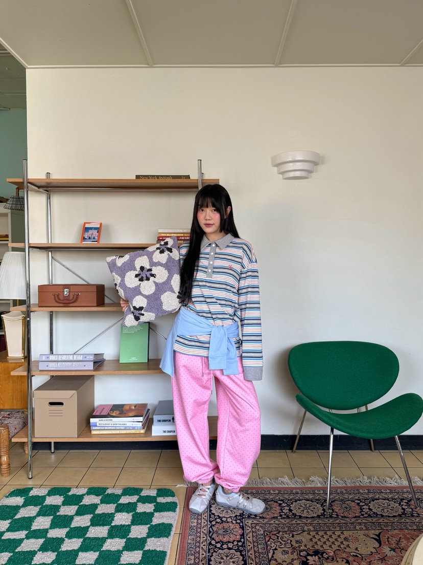 MORE THAN-P東大門代購女裝新品熱賣人氣真品推薦休閑褲MORE THAN休閑褲