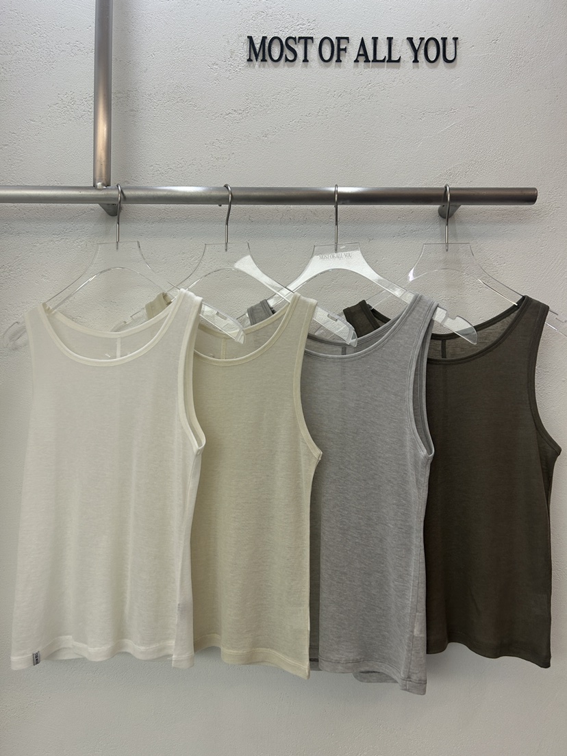 MOST OF ALL U東大門代購女裝新款職業熱賣26春夏吊帶背心MOST OF ALL U吊帶/背心