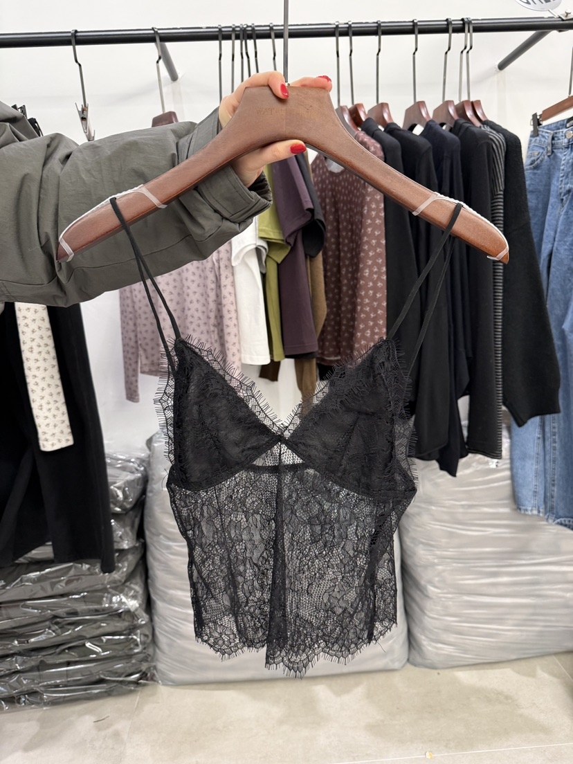 WATERMELON東大門代購女裝新品推薦真品休閑吊帶背心透明WATER MELON吊帶/背心圖色2