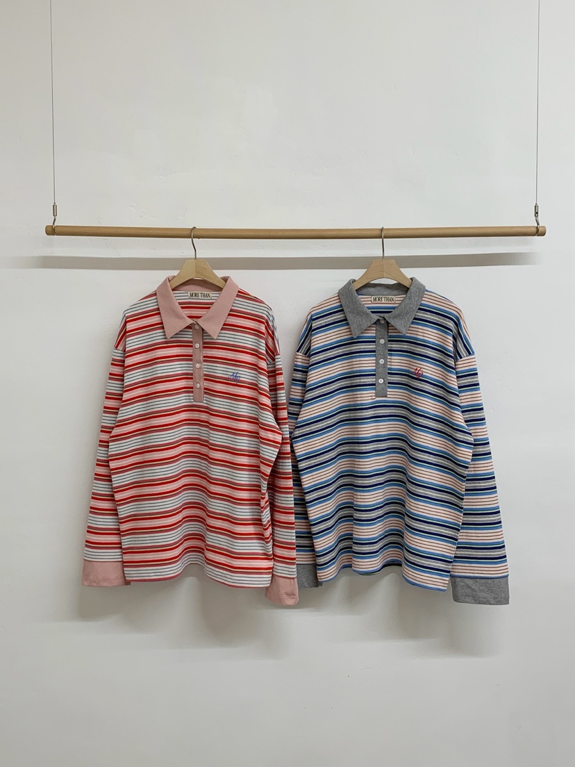 MORE THAN-P東大門代購女士新品熱賣推薦真品人氣長袖T恤MORE THAN長袖T恤