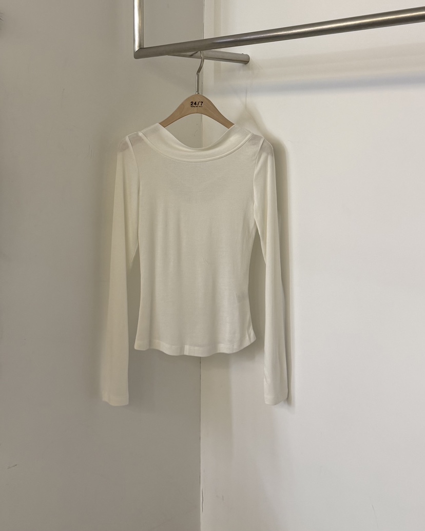 TWENTY FOUR SEVEN24-7韓國代購女裝新品休閑熱賣長袖T恤TEWNTY FOUR SEVEN24-7長袖T恤圖色1