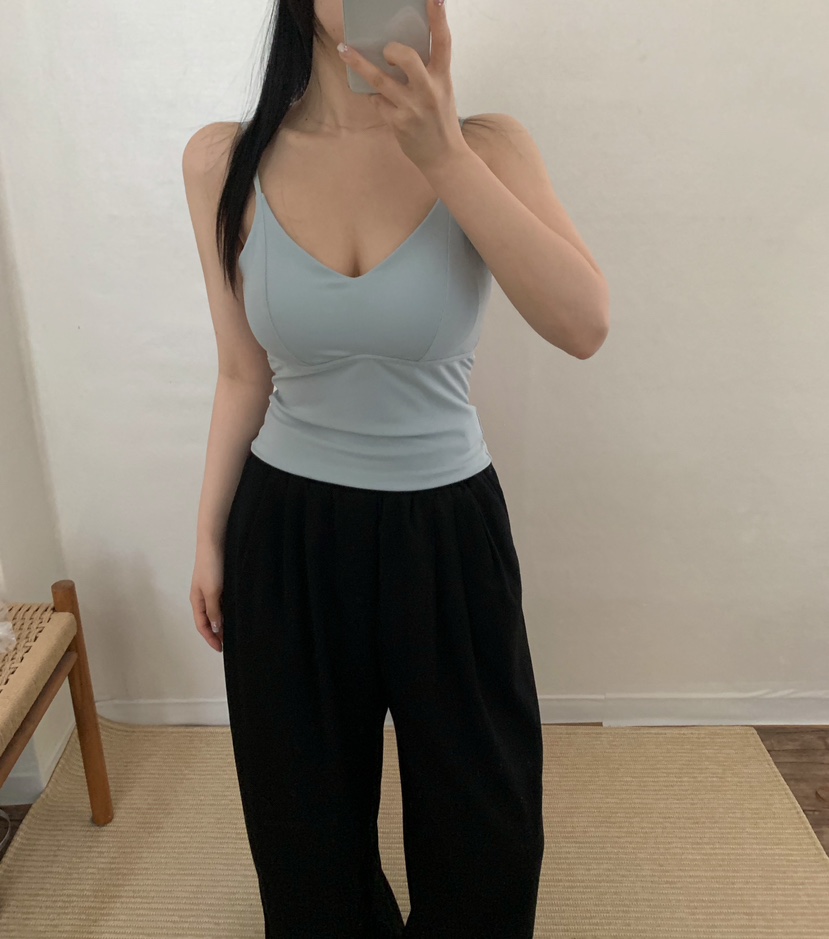 TWENTY FOUR SEVEN24-7韓國直郵女士新品人氣吊帶背心TEWNTY FOUR SEVEN24-7吊帶/背心