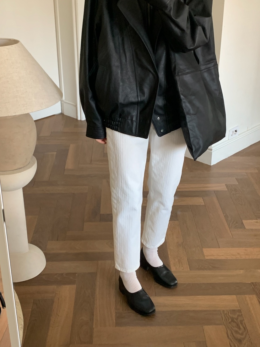 A Flan東大門代購女裝新款26春夏人氣時尚真品休閑褲棉質AFN/FLAN EDITION休閑褲