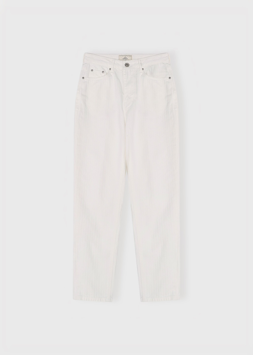 A Flan東大門代購女裝新款26春夏人氣時尚真品休閑褲棉質AFN/FLAN EDITION休閑褲圖色1