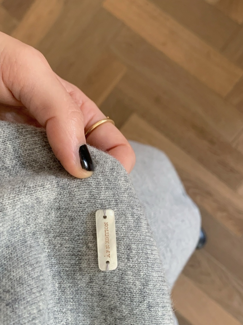 A Flan東大門實拍女裝新款真品26春夏休閑推薦針織衫V領AFN/FLAN EDITION針織衫