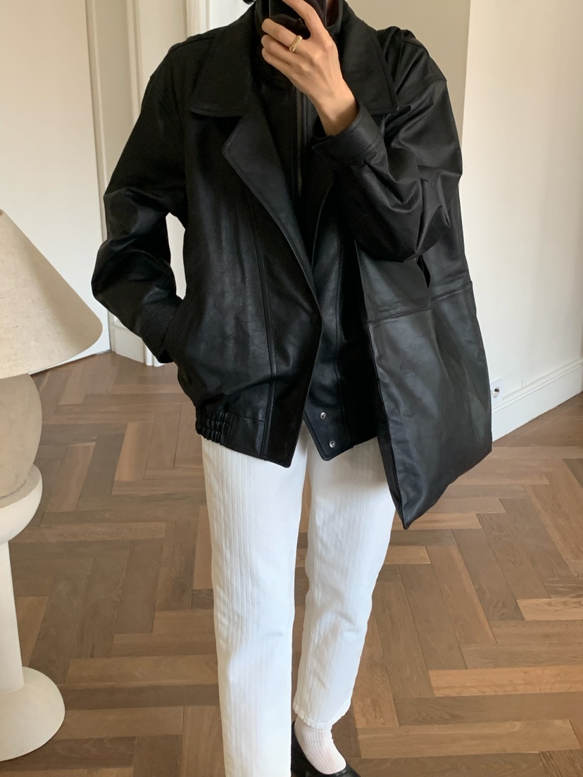 A Flan韓國直郵女裝新款26春夏時尚推薦職業單肩斜跨包羊皮AFN/FLAN EDITION單肩/斜跨包