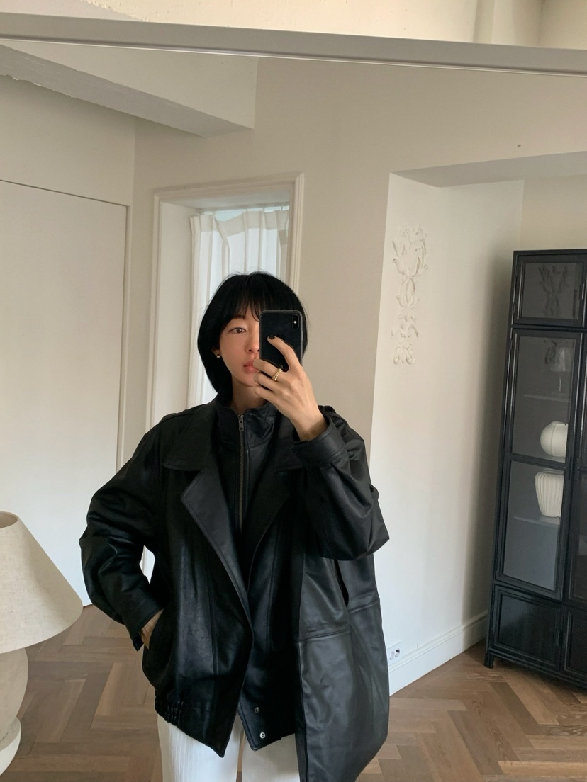 A Flan韓國直郵女裝新款26春夏時尚推薦職業單肩斜跨包羊皮AFN/FLAN EDITION單肩/斜跨包