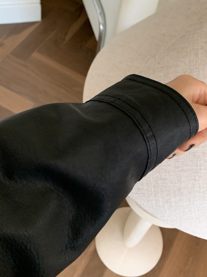 A Flan韓國代購女士新款26春夏時尚熱賣推薦真品休閑皮衣AFN/FLAN EDITION皮衣