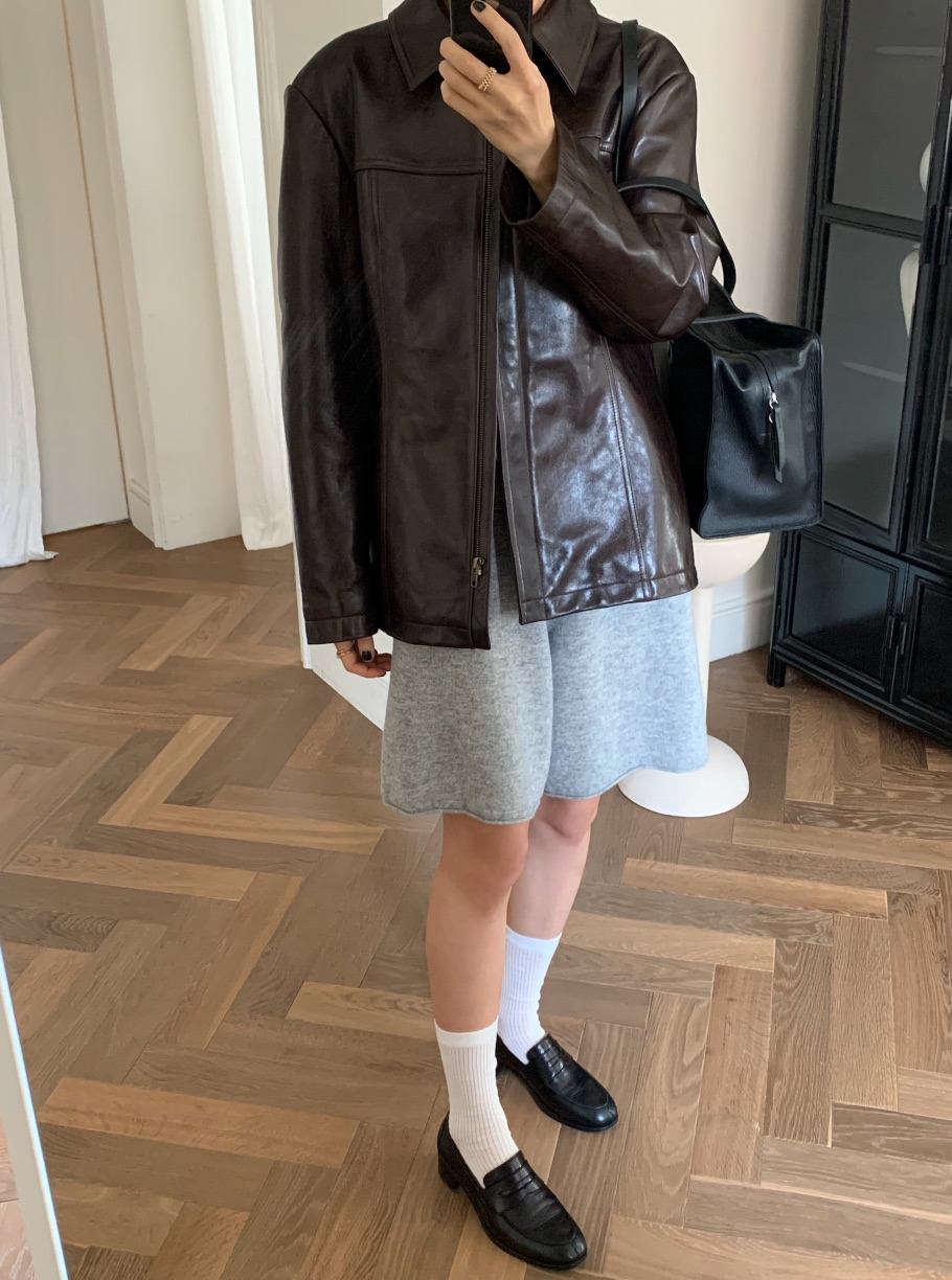 A Flan韓國直郵女士新款推薦熱賣時尚真品人氣休閑短褲羊毛AFN/FLAN EDITION短褲