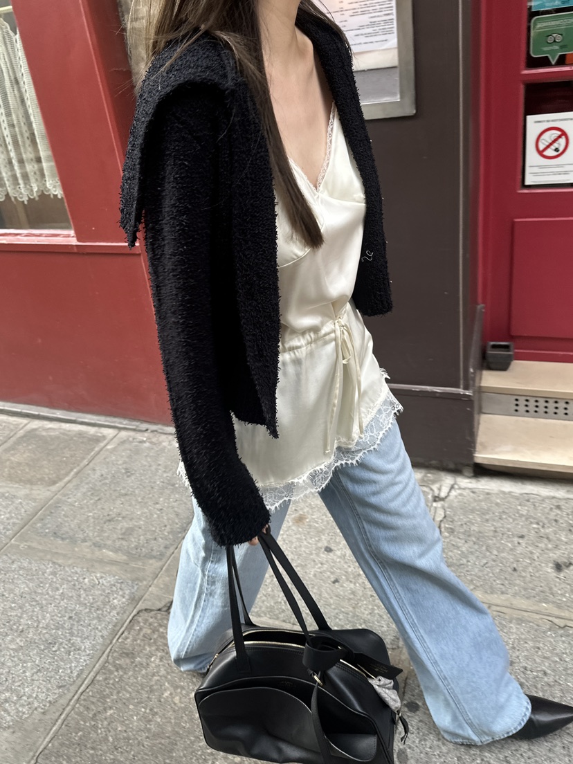 BOWIE韓國代購女士新款推薦職業26春夏熱賣牛仔褲直筒牛仔BOWIE牛仔褲