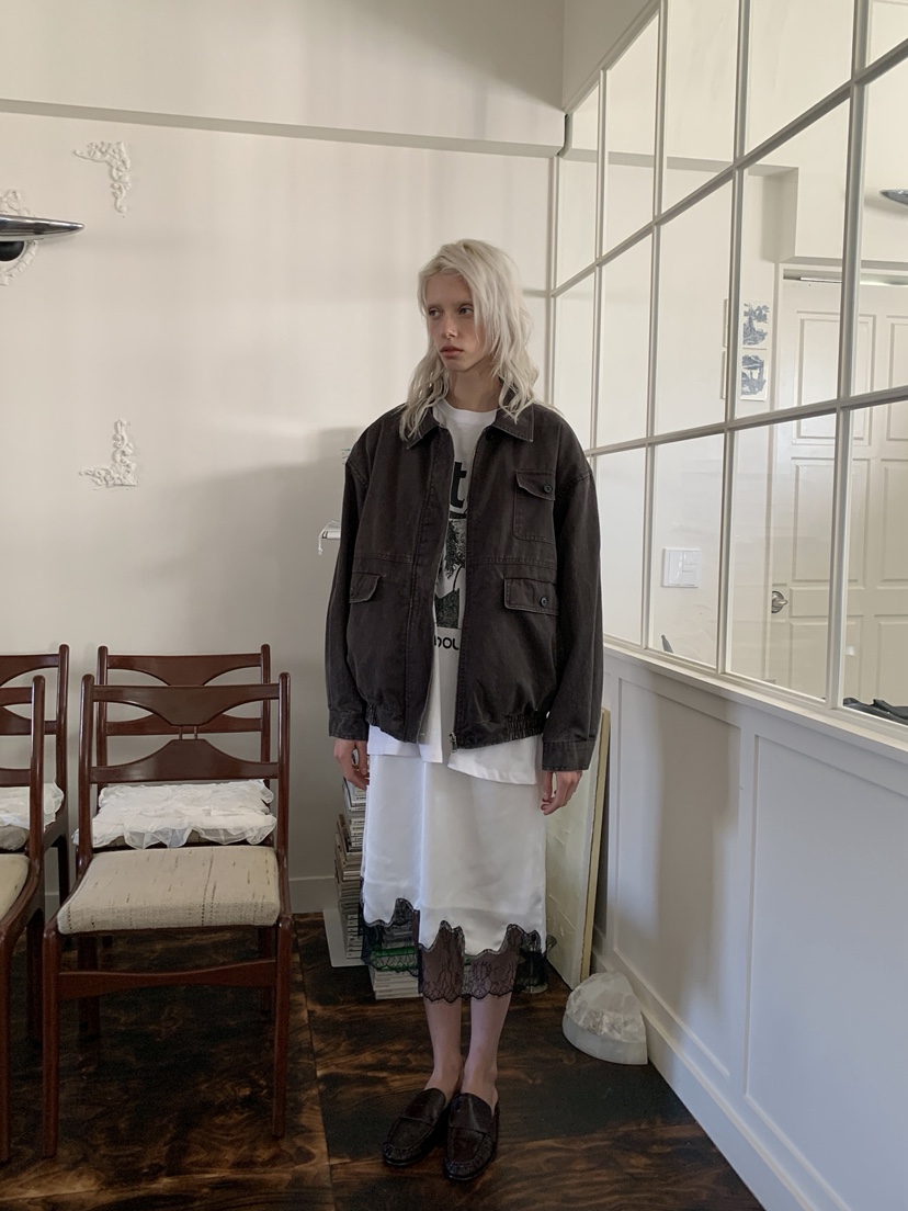 BOWIE東大門直郵女裝新款休閑職業時尚26春夏人氣夾克水洗BOWIE夾克