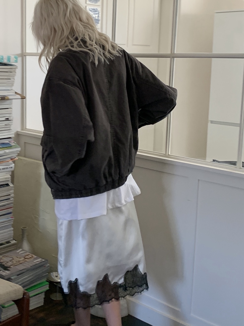 BOWIE東大門直郵女裝新款休閑職業時尚26春夏人氣夾克水洗BOWIE夾克